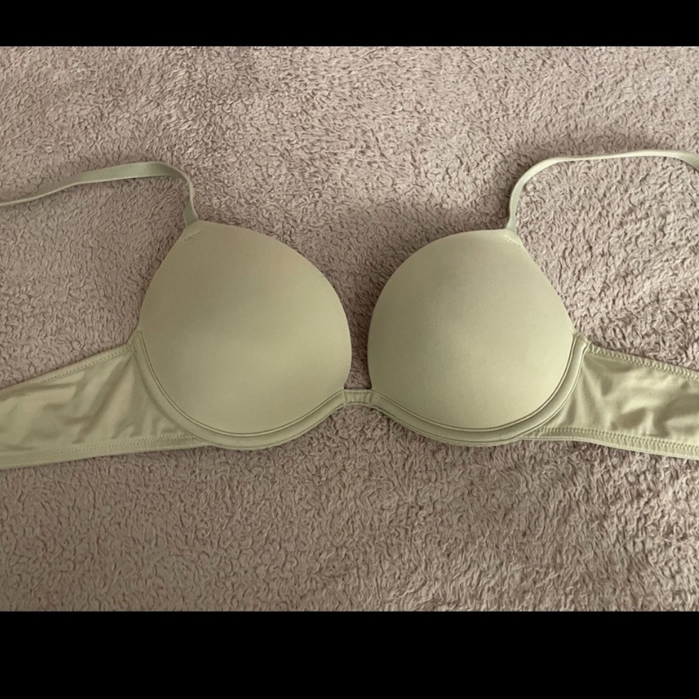 Tan Victoria’s Secret super push up bra